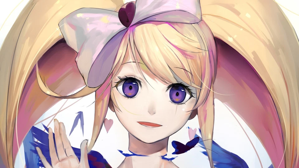 Anime kill la harime nui meninas olhos roxos rosto loiro tapete de jogos personalizado mesa - Imagem 1 de 1