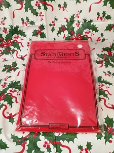 Home Statements Collection Tablecloth Red 100% Polyester 60”x102” Oblong - New - Picture 1 of 9
