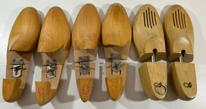 Vintage Shoe Trees Lot of 3 Pairs Men's Medium M - Picture 1 of 1