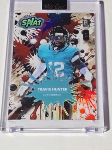 2025 Wild Card Splat Travis Hunter RC Tri Color 1/1 Jacksonville Jaguars - Picture 1 of 4