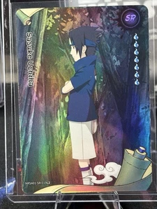 Naruto Kayou Heaven Scroll Serie 1 Sasuke Uchiha NRSA01-SR-019L2 CCG Inglés - Imagen 1 de 2