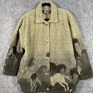 Giacca grande western/cavalli vintage County Clothing Co - Foto 1 di 9