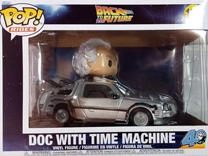 BACK TO THE FUTURE Doc + Time Machine - Funko Pop! (Zurück in die Zukunft) - Bild 1 von 1