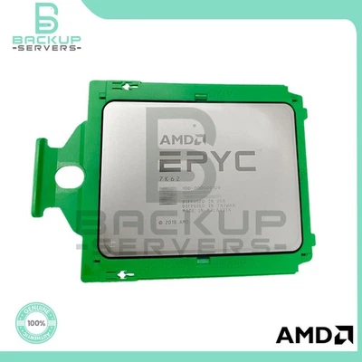 "BRAND NEW" 100-000000109 AMD EPYC 7K62 48-Core 192MB 2.60GHz 240W SP3 Processor - Image 1 of 3