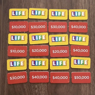 The Wizard Of Oz Game Of Life Collectors Edition Replacement Life Bricks (24) - Image 1 of 3
