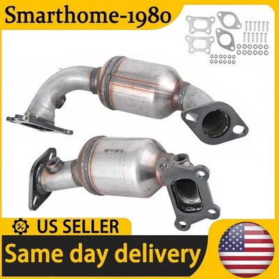 Front & Rear Side Catalytic Converters For 2012-2013 Chevrolet Impala 3.6L EPA Foto 1 de 4