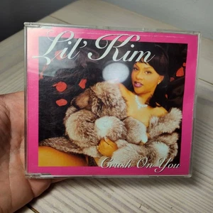 LIL' KIM CRUSH ON YOU FT LIL, CEASE 1997 CD SINGLE RAIN DANCE JEFF LORBER SAMPLE - Picture 1 of 4