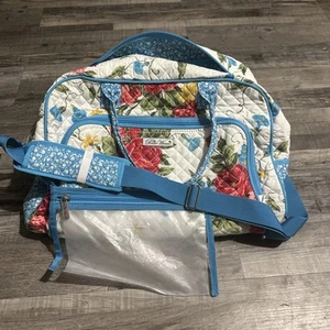 Bolso de Viaje The Pioneer Nuevo con Etiquetas Mujer Sweet Rose Tela Acolchada Fin de Semana - Imagen 1 de 5
