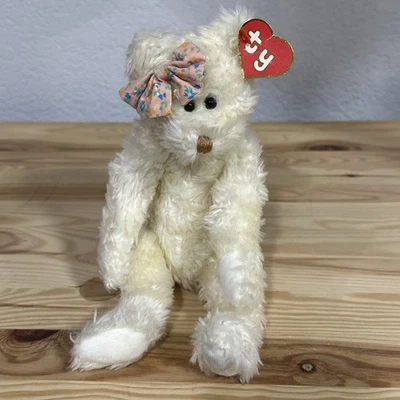 Oso de peluche articulado Ty Attic Treasure 1992 primera generación Nola Foto 1 de 4