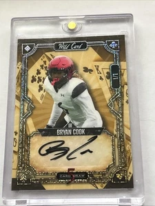 2022 Wild Card 5 Card Draw Bryan Cook 1/1 !!! LQQK !!!  - Picture 1 of 3