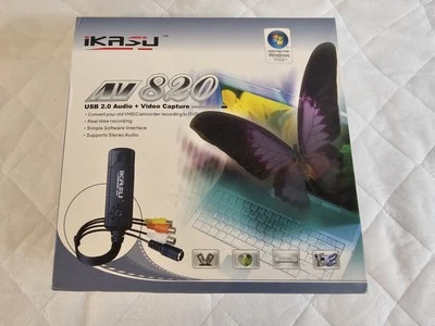 IKASU AV 820 USB 2.0 Audio + Video Capture - Convert to DVD - Image 1 of 4