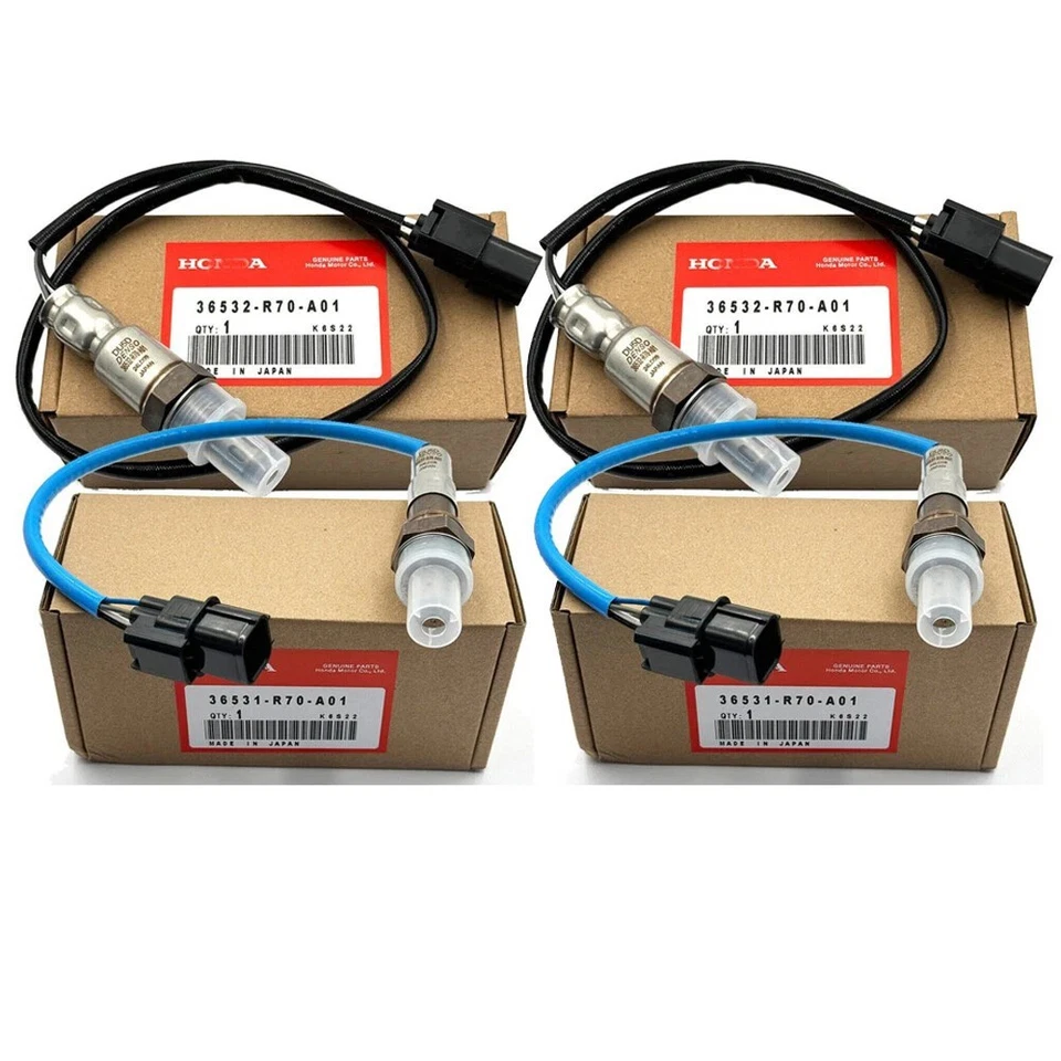 4pcs OEM Up+Downstream Oxygen Sensor For Accord Odyssey Pilot Acura MDX TL TSX - Image 1 of 1