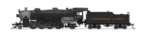 Broadway Limited 3987 N C&O USRA Light Mikado Steam Locomotive Sound/DCC #2361 - Picture 1 of 1