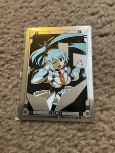 Tarjeta Mega Man X Dive Rico Edición Limitada Udon Metal, Capcom, Nueva, Precintada, Como Nueva - Imagen 1 de 2