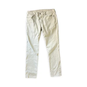 Levis 511 Jeans Men's 36x36 Khaki Beige Relaxed Straight Fit Denim Pants - Picture 1 of 8