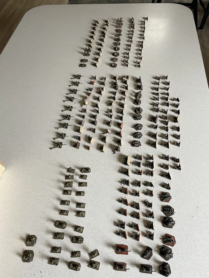 15mm US ARMY INFANTRY Soldiers Lot OF 220 figures painted detailed & artillery - Image 1 of 4