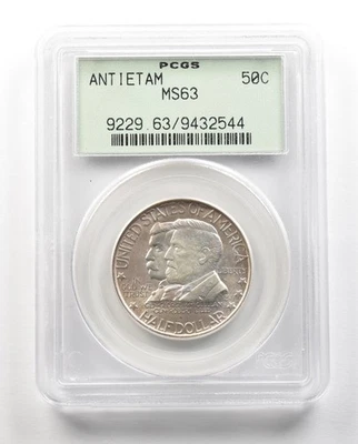 1937 Antietam Commemorative Half Dollar MS63 PCGS OGH *4814 - Image 1 of 3