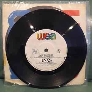 INXS Don't Change 7 Inch Single Vinyl Record - Picture 1 of 11