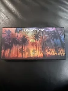 KleanColor Tropical Passion Eyeshadow Palette 18 shades - Picture 1 of 5