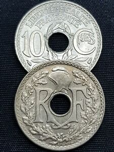 10 Centimes Lindauer 1917-1946 Cupro-Nickel zinc choisissez votre annee & état