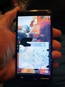 LG Premier LTE LGL62VL 8GB Black Tracfone Locked. Parts Only Straight Talk - Picture 1 of 5