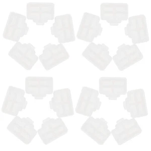 50 Pcs Interface Routeur Prise Poussière Ethernet Hub Port Couvercle Bouchons de Protection - Photo 1/12