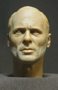 DD-33 ED HARRIS "Enemy at the gates" "WESTWORLD " RESIN HEAD SCULPT 1/6 Scale - Picture 1 of 4