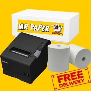 Epson T88 Thermal Printer Rolls (Box of 20 Rolls) - Picture 1 of 4