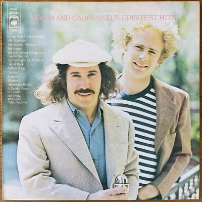 SIMON & GARFUNKEL - GREATEST HITS The Best Of Sound Of Silence UK LP - Image 1 of 4