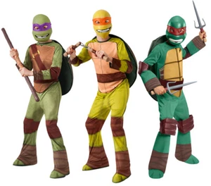 TEENAGE MUTANT NINJA TURTLES KOSTÜME KINDER TMNT HALLOWEEN KOSTÜM JUNGEN - Bild 1 von 4