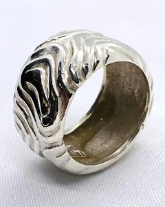 Tiffany & Co Sterling Silber 925 1996 Holz Design 11 mm - Bild 1 von 7