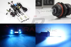 9007/Hb5 10000K Plasma Blue Bi-Xenon 35W Slim AC Canbus Ballast Xenon HID Kit - Picture 1 of 5