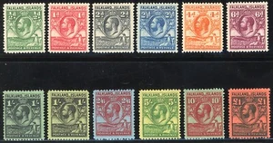 Falkland Islands 1929-1931 KGV Scott# 54-64, 60a Mint VF/XF OG Hinged RARE GEM - Picture 1 of 2