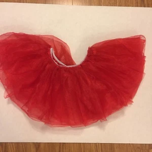 costume di amscan bambina tutù rosso bambino piccolo/medio - Foto 1 di 7