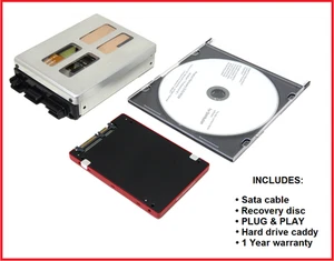 NUOVO SSD Hard Disk + Caddy + Disco di Backup Panasonic Toughbook CF-30 • Win XP / 7 - Foto 1 di 2