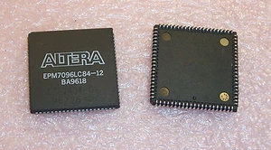 QTY (16)  EPM7096LC84-12 ALTERA PLCC-84 CPLD SOCKET PULLS REFURBISHED 1 TUBE - Picture 1 of 2