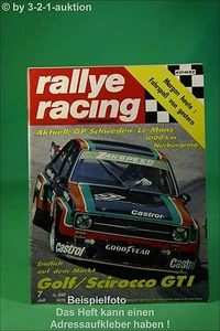 Rallye Racing 7/76 Ford Capri Morgan VW GOLF GTI - Foto 1 di 1