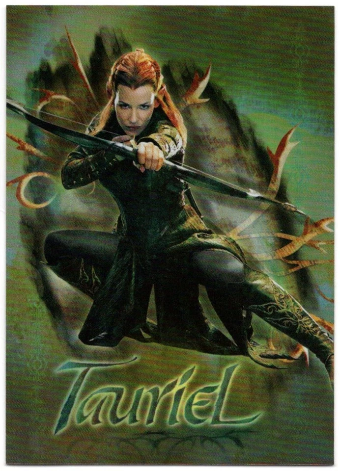 2015 The Hobbit: The Desolation Of Smaug "CHARACTER BIOGRAPHIES" #CB-23..TAURIEL - Image 1 of 1