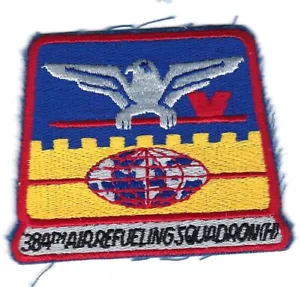 PATCH USAF 384th AIR REFUELING SQUADRON HEAVY McCONNELL AFB JT-6 - Picture 1 of 1