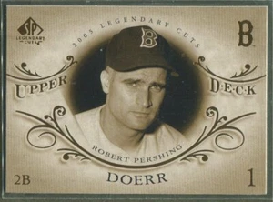 2005 SP Legendary Cuts - #8 Bobby Doerr - Boston Red Sox - Picture 1 of 1