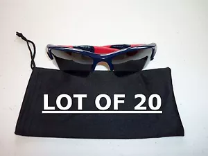 Lot of 20 Dust Bags for Glasses and Sunglasses - soft micro fiber cloth case bag - Picture 1 of 3