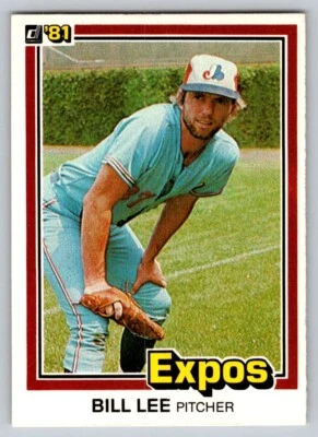 1981 Donruss - #211 Bill Lee - Image 1 of 2