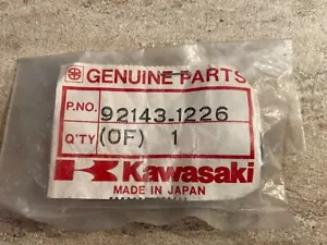 Nuevo de lote antiguo Kawasaki Ninja cuello de capucha 92143-1226 NUEVO FABRICANTE DE EQUIPOS ORIGINALES - Imagen 1 de 2