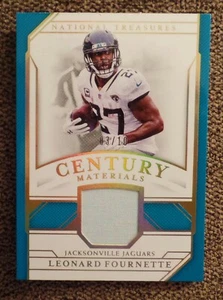 2018 NATIONAL TREASURES CENTURY MATERIALS LEONARD FOURNETTE PATCH PRIME 03/10 - Bild 1 von 3