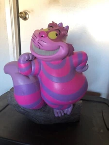 Disney Cheshire Cat Big Fig Statue very rare - Picture 1 of 6