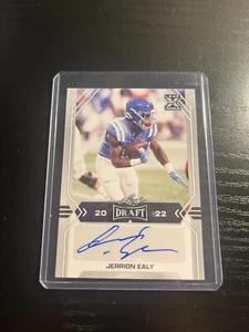 JERRION EALY 2022 LEAF DRAFT #BA-JE2 ROOKIE AUTO OLE MISS CHIEFS - Picture 1 of 2