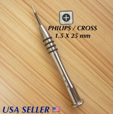 PH000 1.5X25mm Professional Kit Philips Screwdriver iPhone 8 7 5 5S 6 6S Plus # - Image 1 of 4