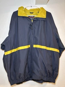 Ropa exterior Landway de microfibra talla 2X cortavientos ligera con capucha empaquetable de colección - Imagen 1 de 7