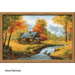 Riolis counted cross stitch Kit Autumn View, DIY - Picture 1 of 1