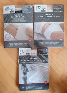 1x Damenslip - Weiss, 1x Damenpants Schwartz, Blasenschwäche, Inkontinenz. - Bild 1 von 6